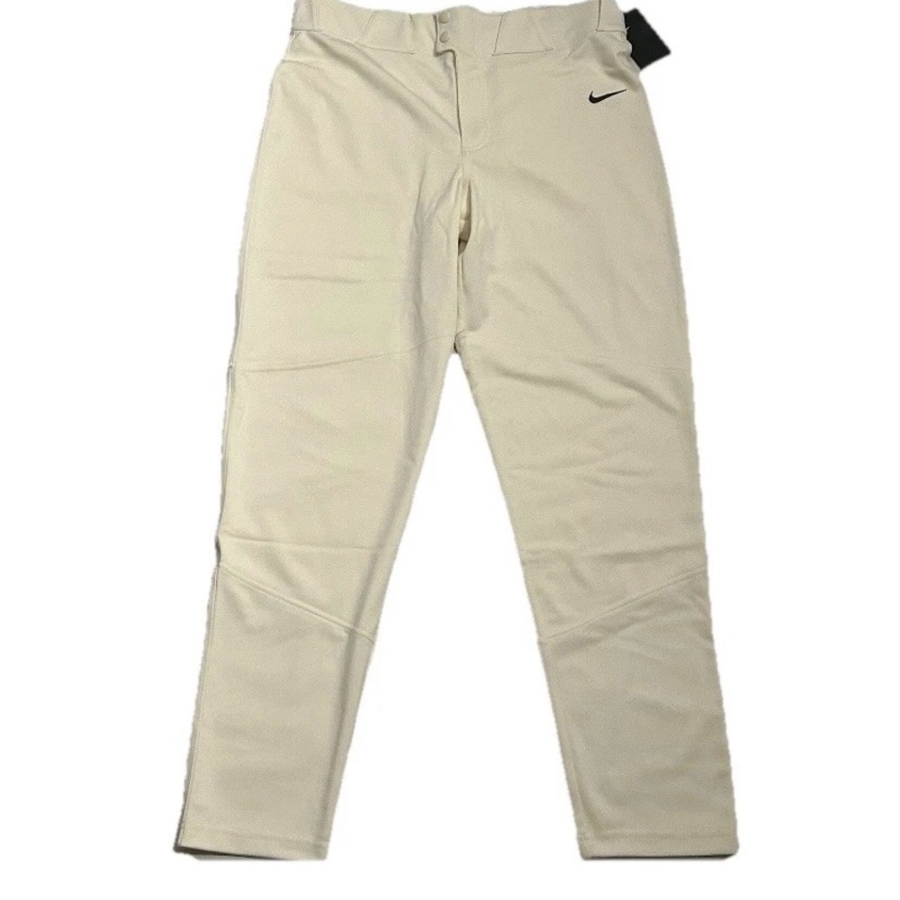 Nike Men's Vapor Baseball Pants “CREAM” Men's Size XL BQ5488-120 NWT